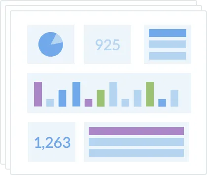 Example dashboard