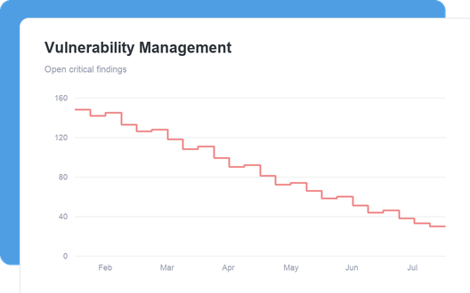 Vulnerability Management dashboard