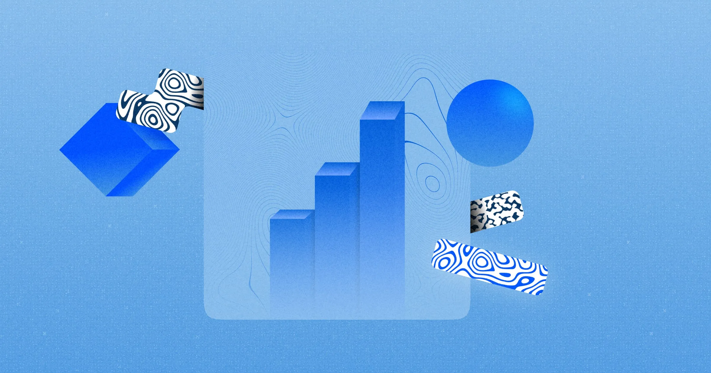 <em>Fig. 1</em>. Some different shapes and designs that suggest something to do with data and its analysis.